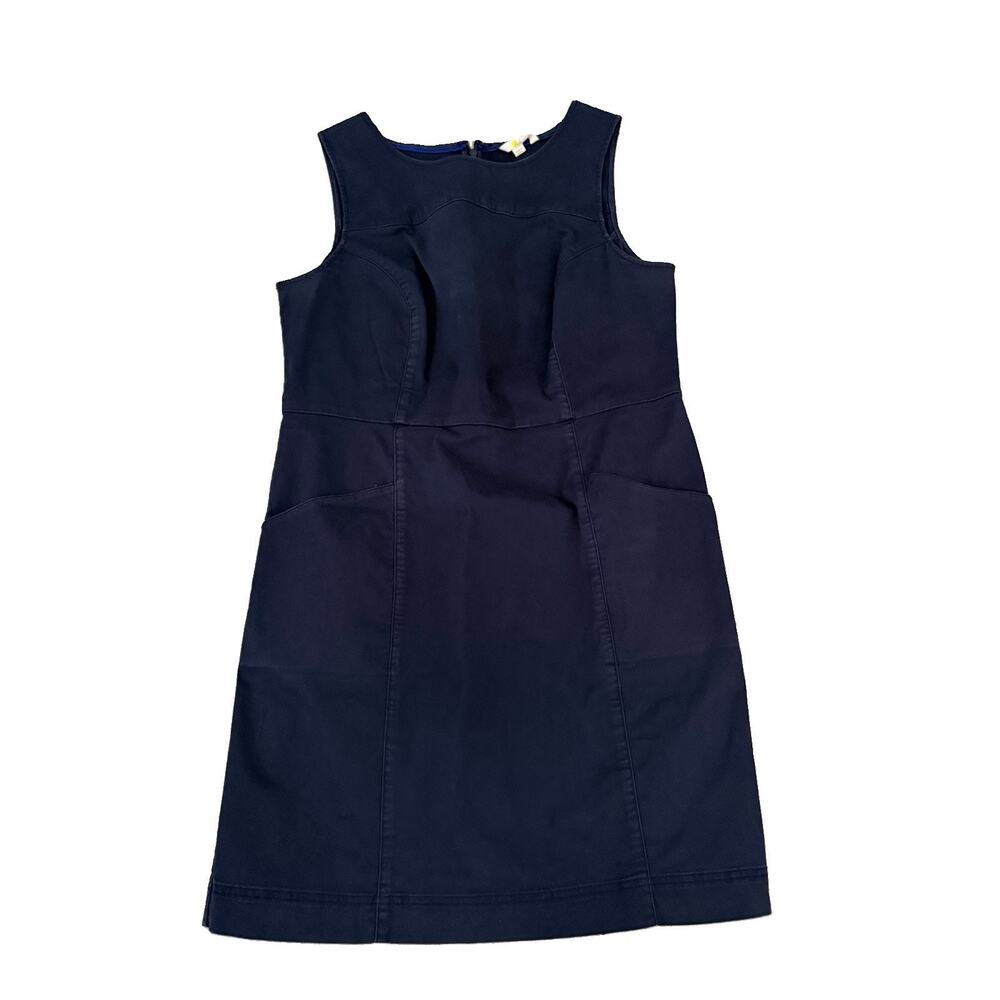 Boden Womens Tamara Dress Sheath Cotton US 14R UK 18R Classic Capsule